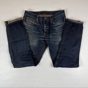 National Standards Selvedge Denim Jeans Red Stripe Men’s Size 29